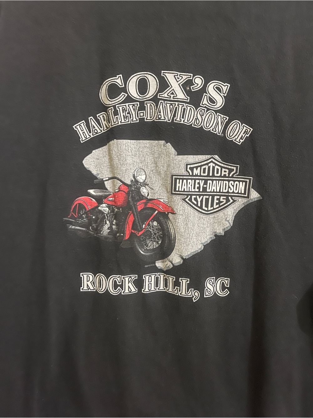 Harley-Davidson Black Pocket Tee with Skull Logo